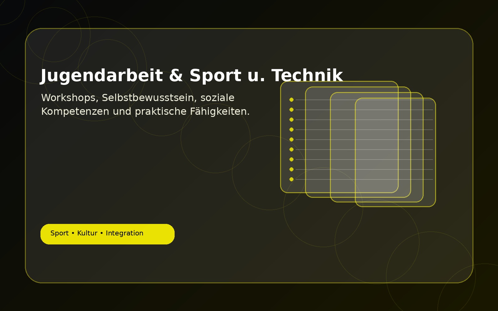 Jugendarbeit und Technik